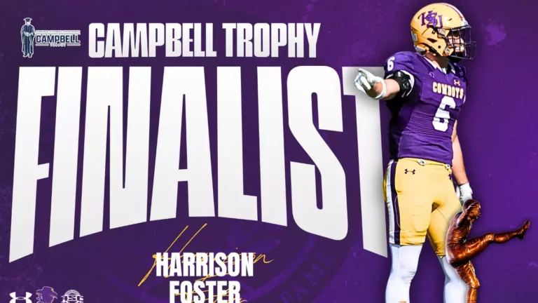 Campbell Trophy Finalist Harrison Foster